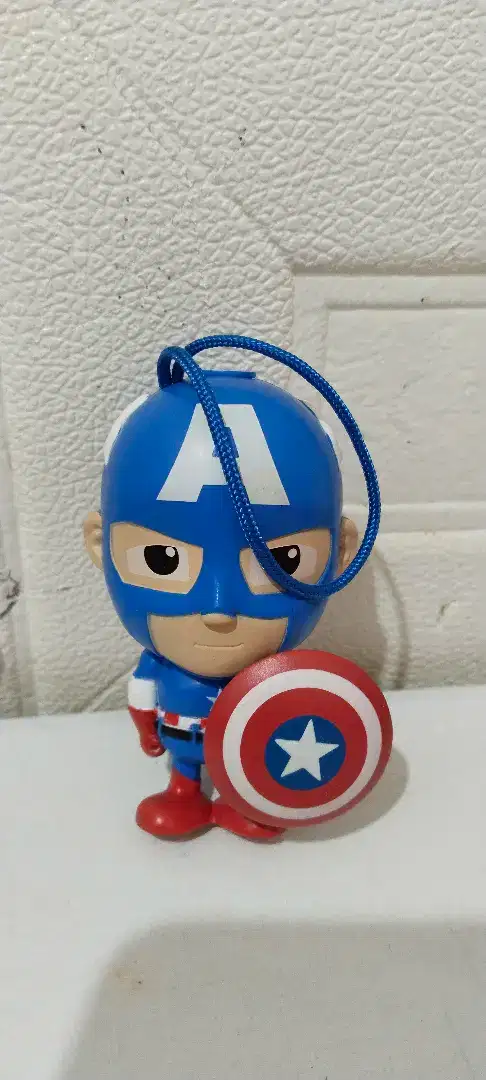 Captain America Avenger Superhero Figurine Pen Collection Alfamart
