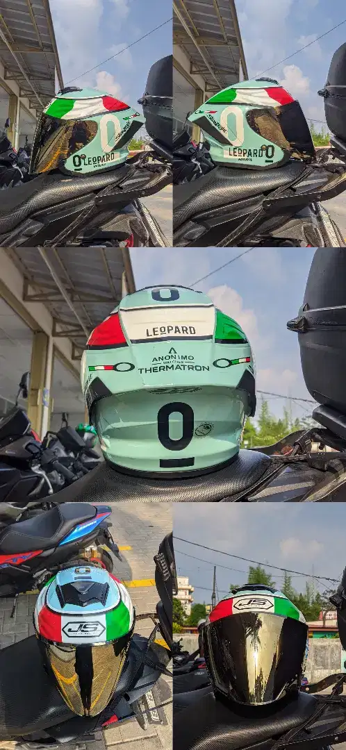js armor, njs fullface, intercom