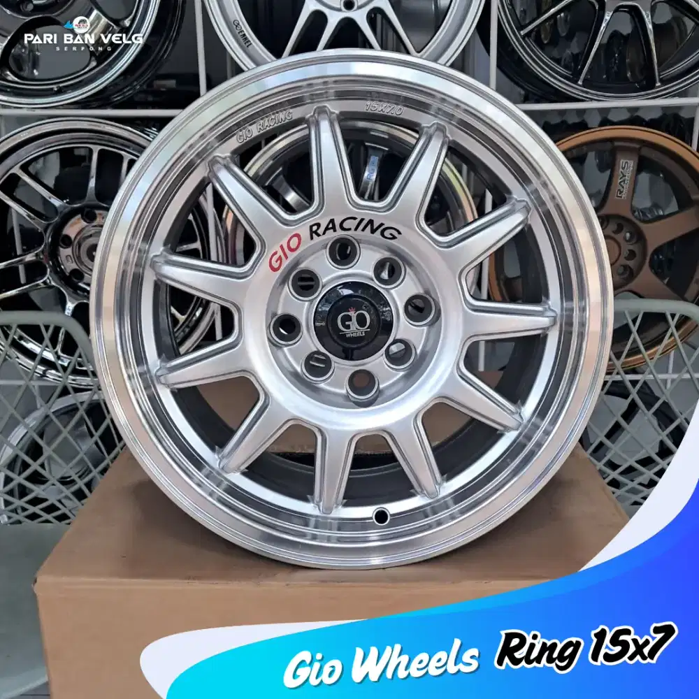 Gio Wheels Ring 15 lebar 7 pcd. 4x100/114,3 et.0