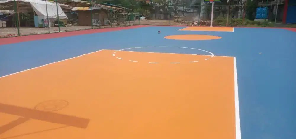 Pengecatan lapangan outdoor atau indor