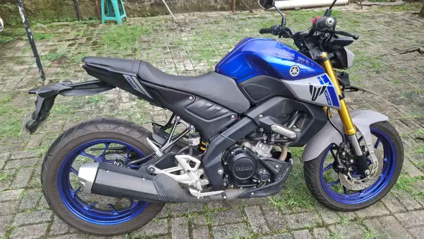 YAMAHA MT15 BIRU TAHUN 2021 KM 5.8** MULUS DAN ORIGINAL