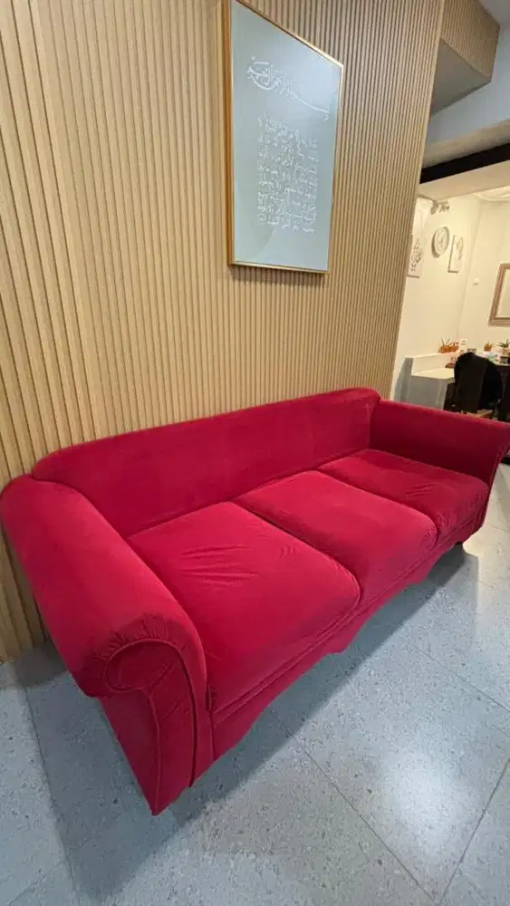 (Harga Net) Sofa premium Empuk 3 Seater