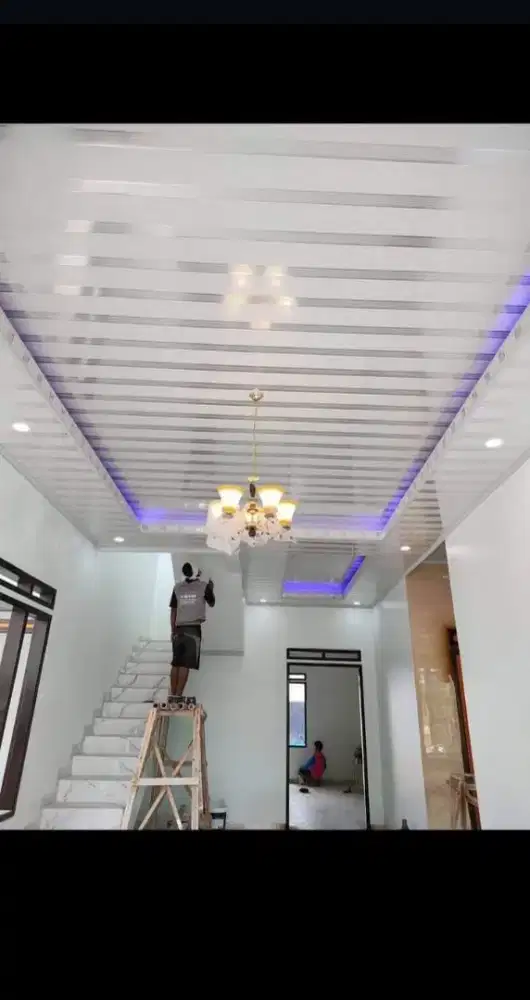 furnitur dan dekorasi rumah anda dngn design interior plafon pvc mewah