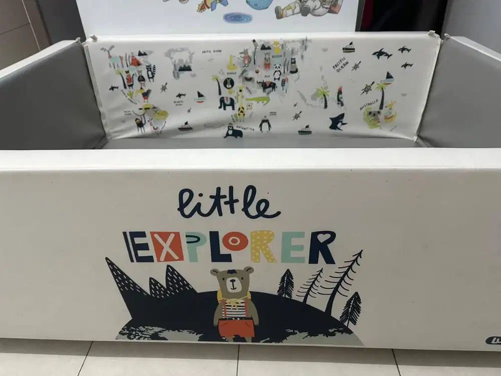 Lumbaplaymate dijadikan box 150x100... Dibuka 150x150