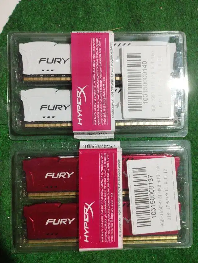 Memory DDR3 16GB Kingston Hyper Fury