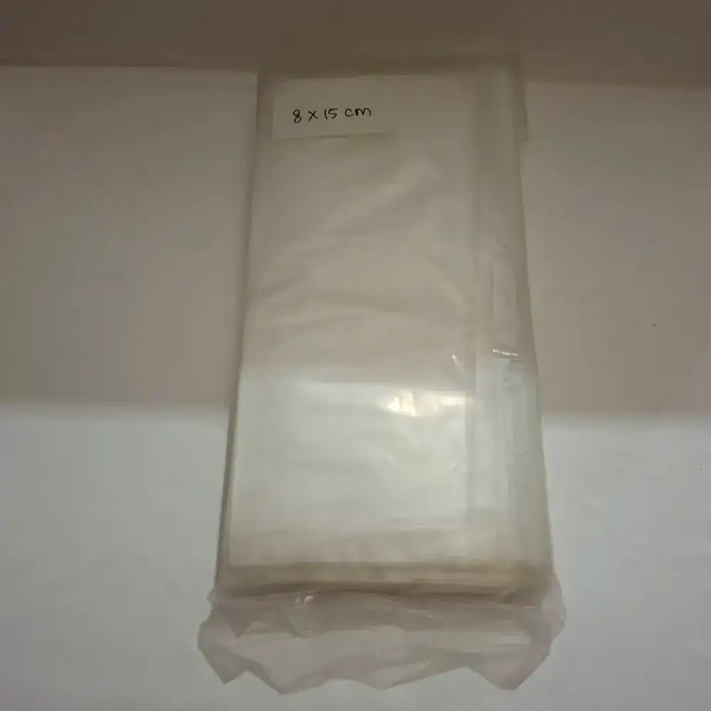 Plastik Bening 8 x 15 cm (100 pcs)