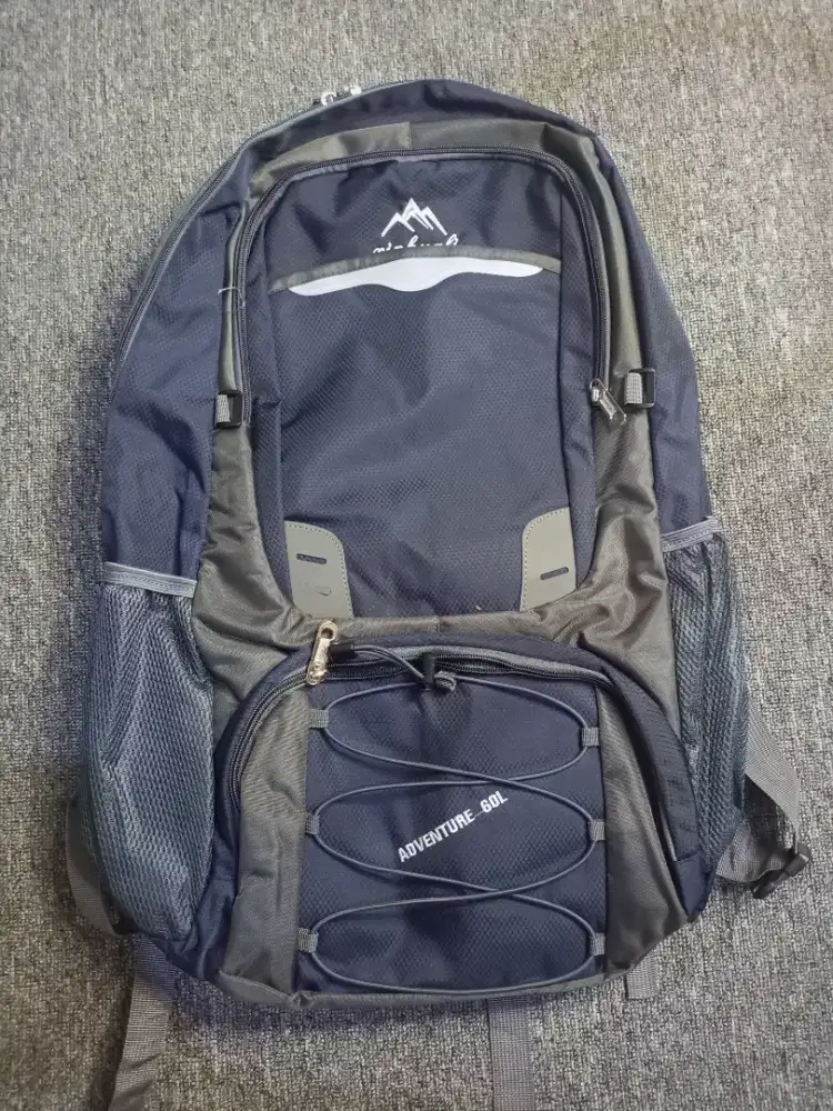 Sale tas Ransel pria jumbo 60 L tas hiking tebal bagus cakep keren