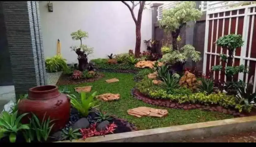 Jasa pembuatan taman minimalis