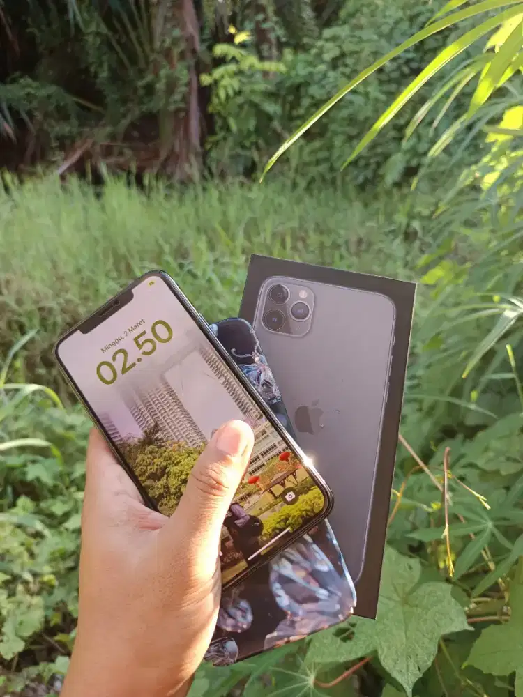 IP 11 Pro Max 256Gb, Jaringan Permanent 100% BC/Ibox