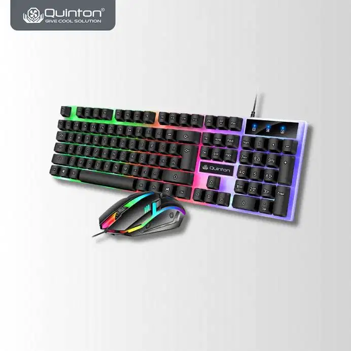 Keyboard GAMING RGB USB wired full size 104Keys for desktop/Laptop