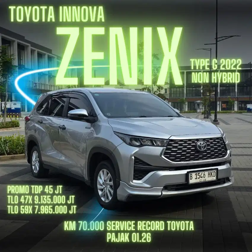 Toyota Innova Zenix G non hybrid 2023