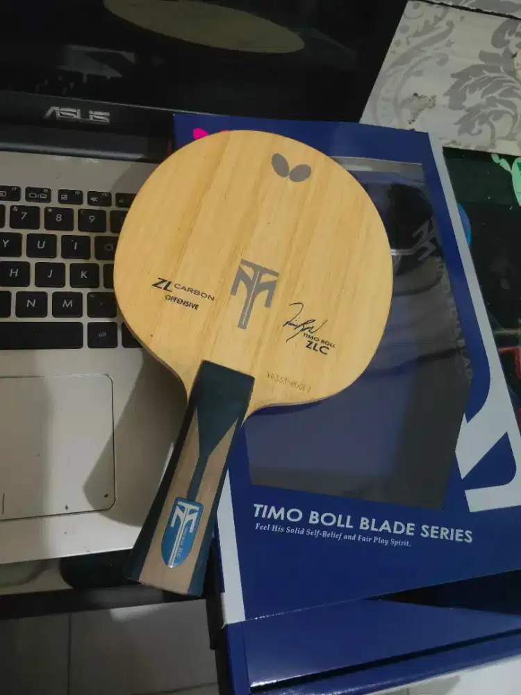 Bet kayu butterfly Timo boll ZLC fl oriiii