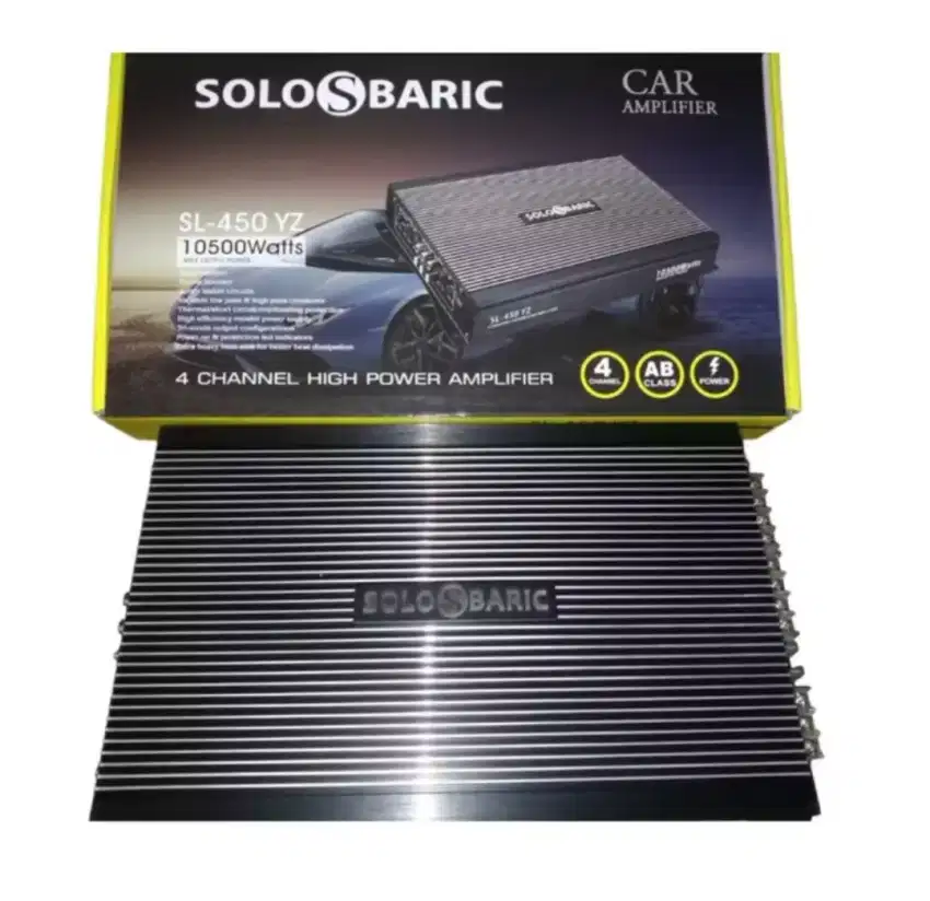 Power 4ch SoloBaric SL450YZ, Tenaga joss