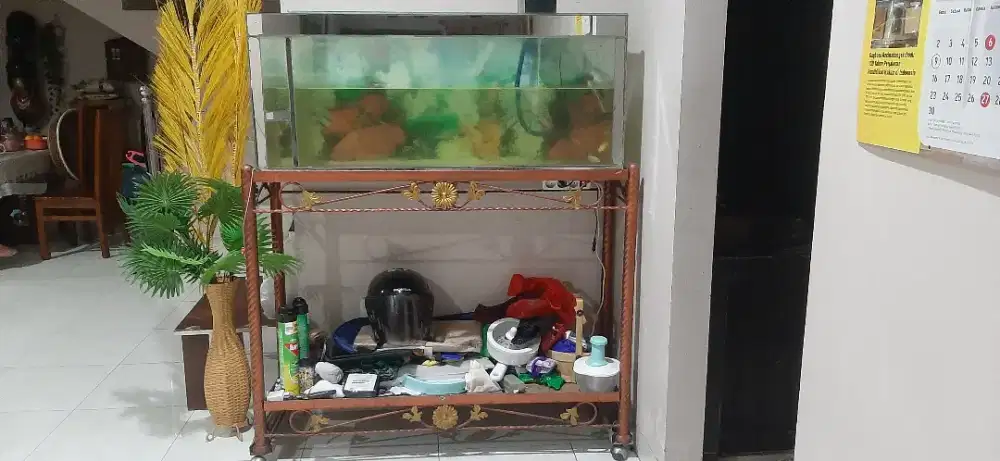 Jual Murah Aquarium besar berikut Rangkanya