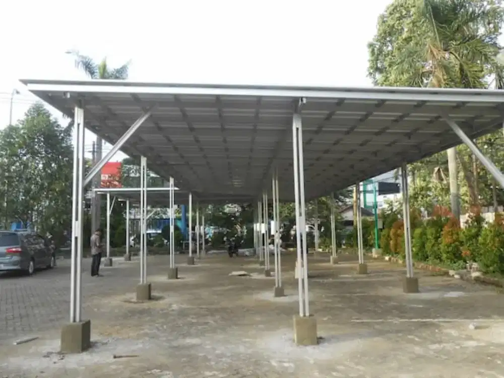 Pemasangan bajaringan kanopi,garasi,dll