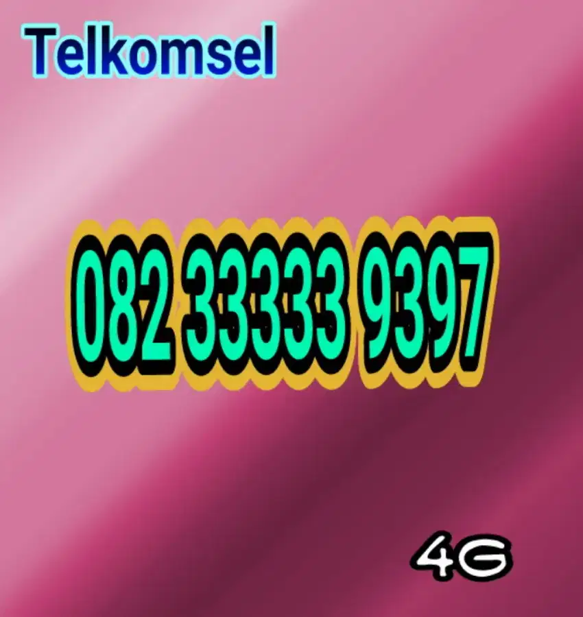 Perdana Telkomsel cantik panca 33333