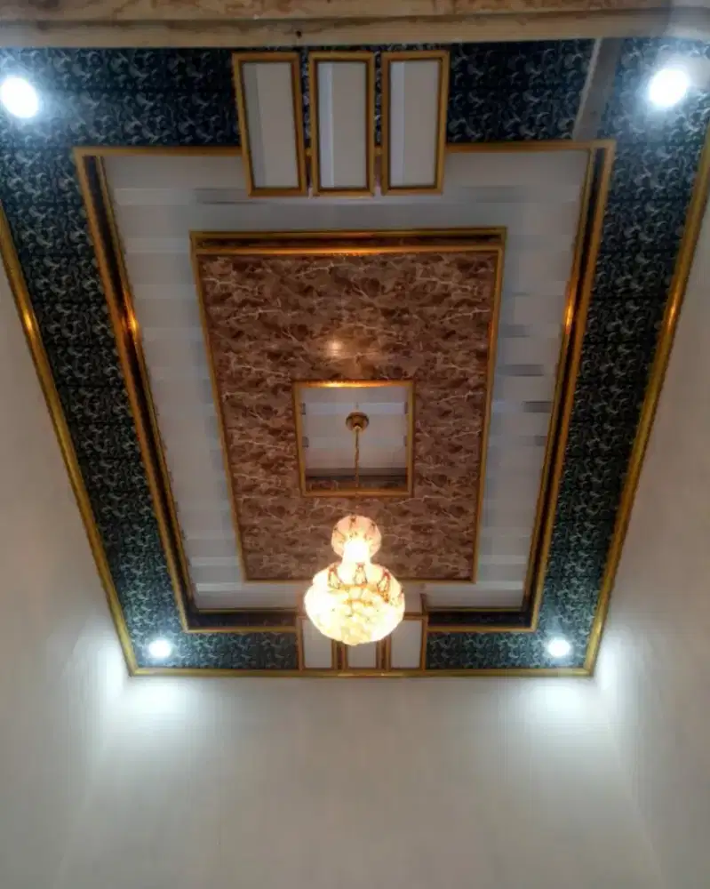 Plafon PVC terpasang