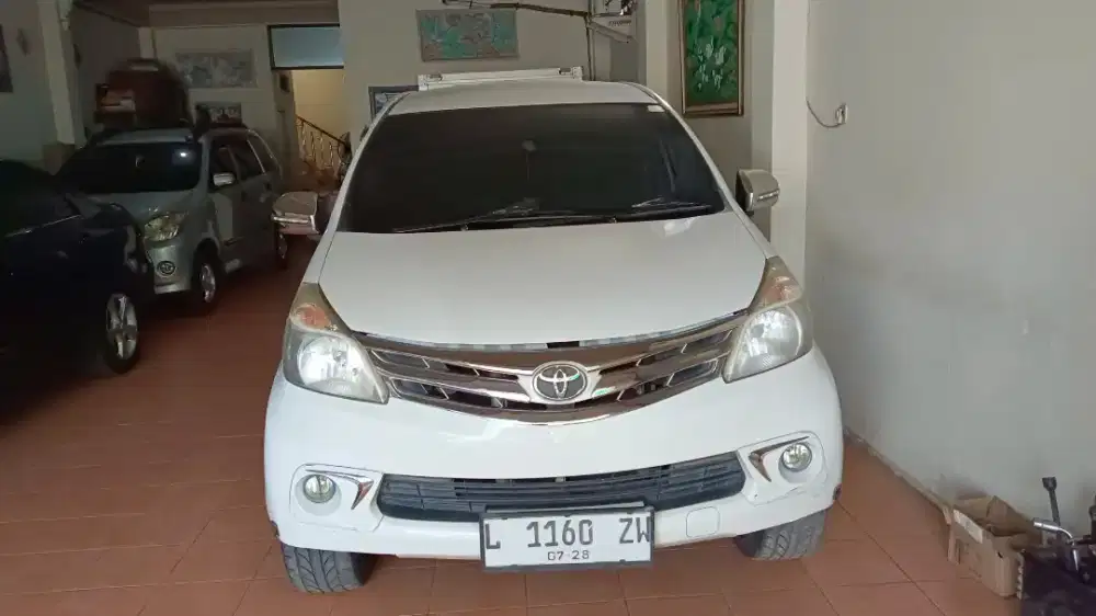 Toyota Avanza G 1,3 AT putih 2013 bagus 106 jt pajak baru