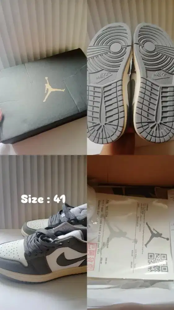 Sepatu premium kualitas impor