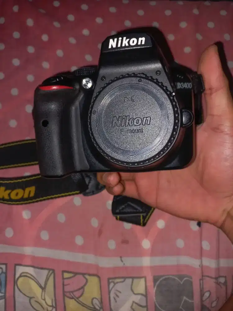 Dijual Kamera DSLR Nikon D3400 Bekas Second Seken Secon