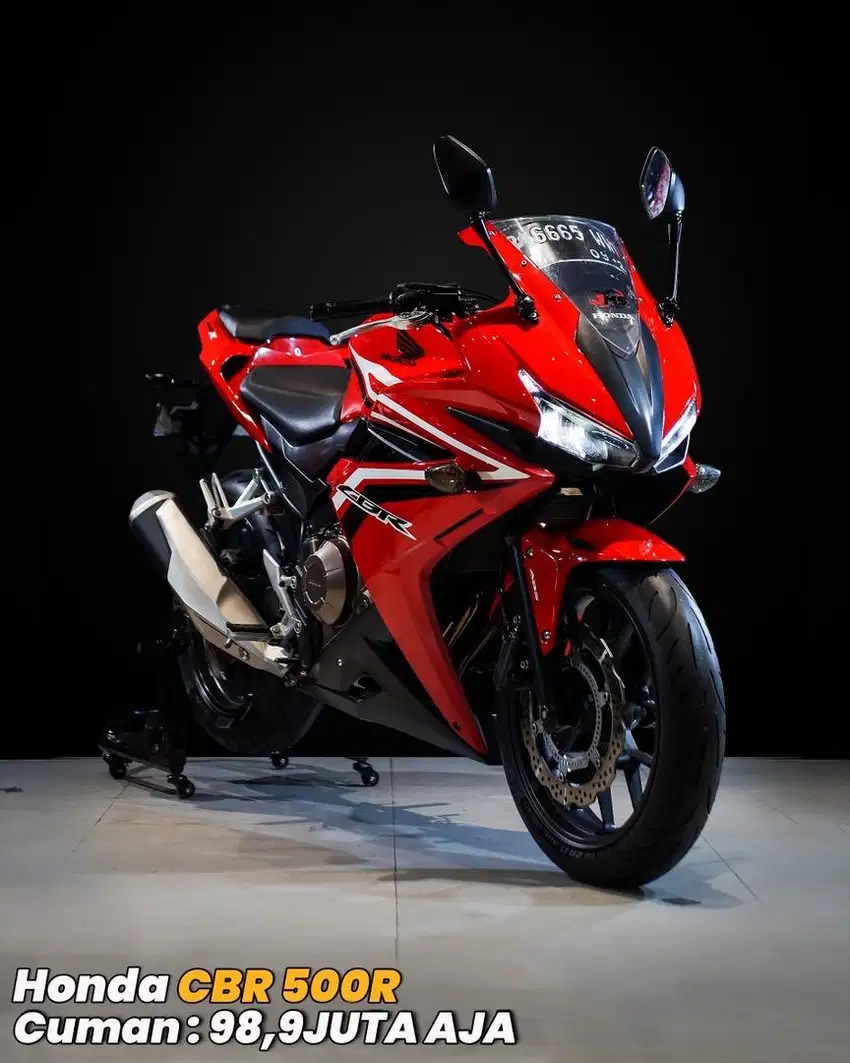 HONDA CBR500R NIK 2017 BERGARANSI