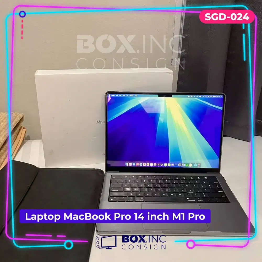 Laptop MacBook Pro 14 inch M1 Pro - Ex Inter Banyak Bonus