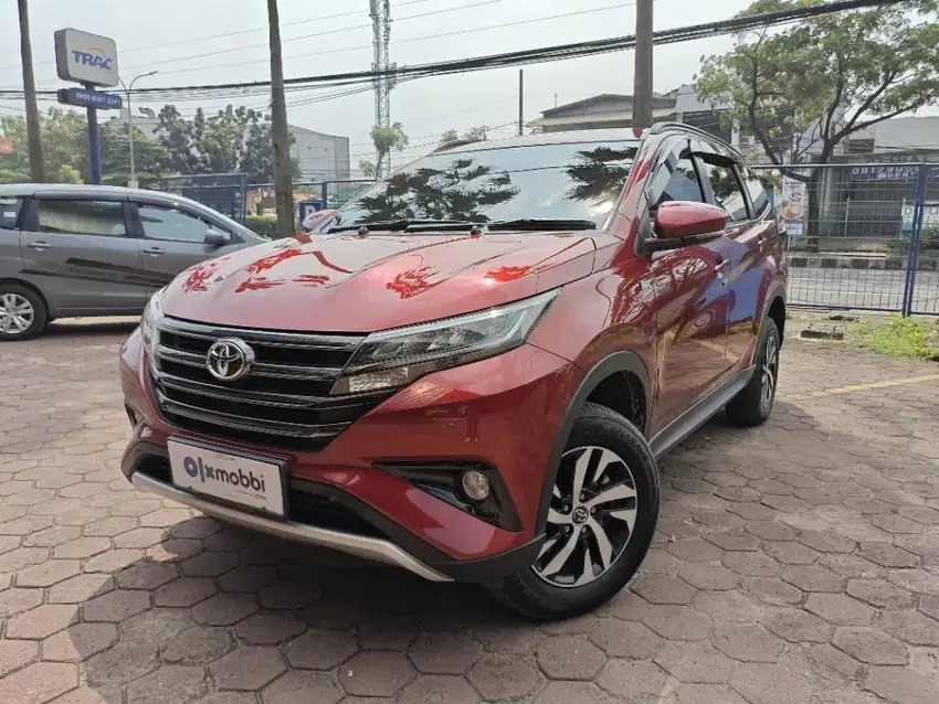 Pajak Panjang TDP 10JT Toyota Rush 1.5 G Bensin-AT 2021 Merah