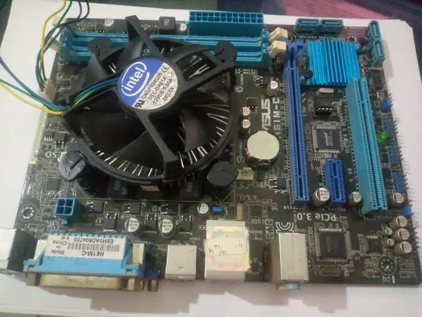 Paket Mainboard Core i3 3240 - Motherboard H61 Asus Mobo LGA 1155 DDR3