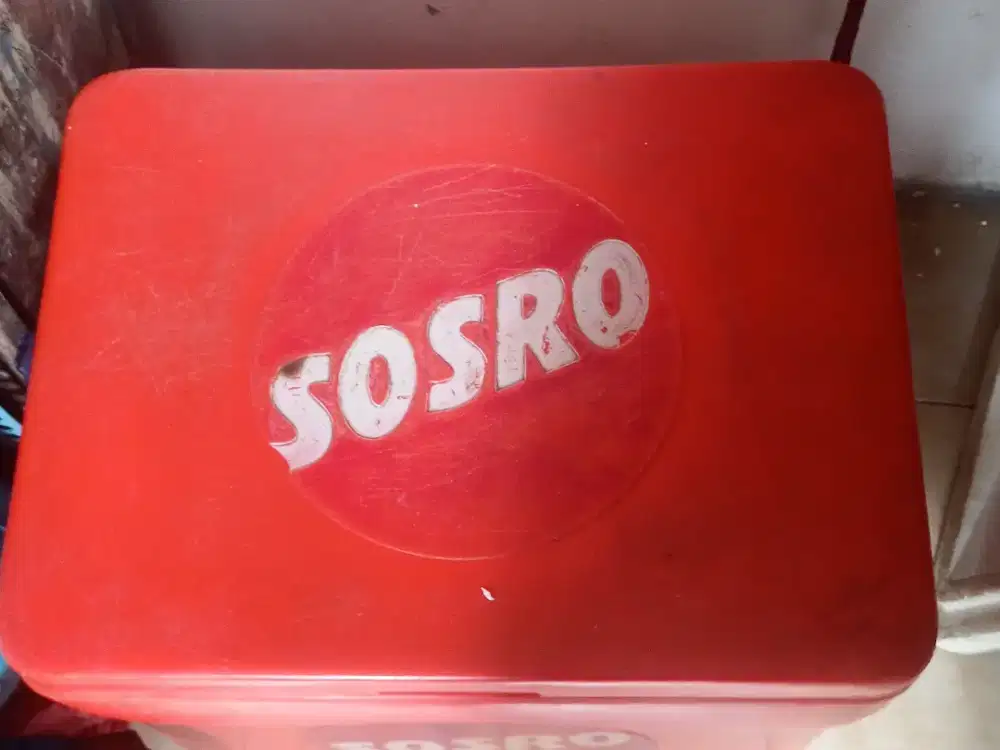 Box Sosro bekas jualan