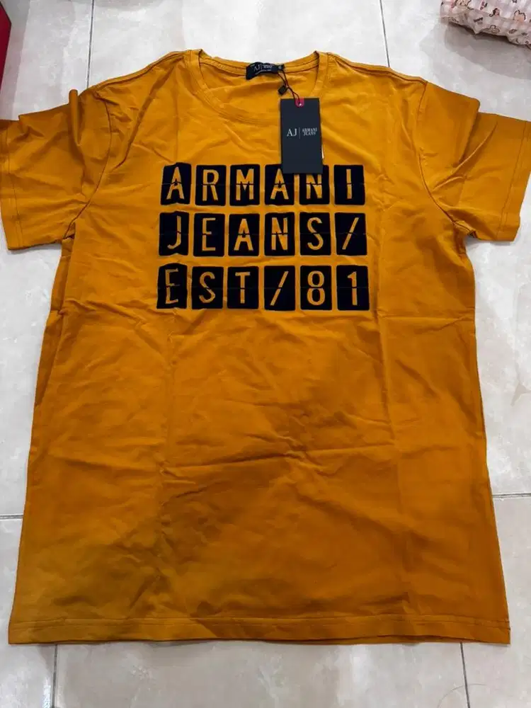 Kaos Armani Jeans Original Baru