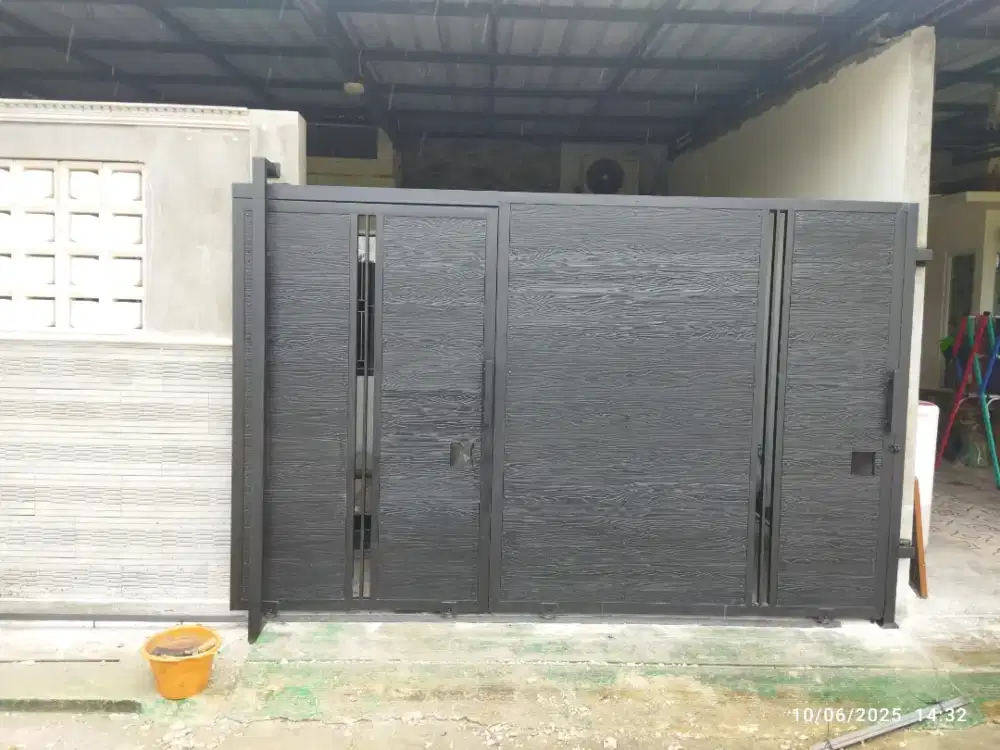 Pagar kekinian minimalis