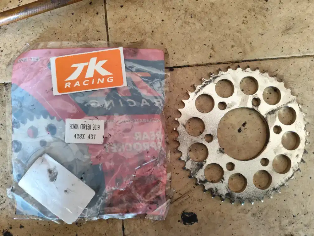 Gear Belakang TK Racing ukuran 43 lubang 6