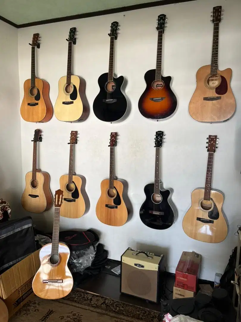 Gitar akustik elektrik original second
