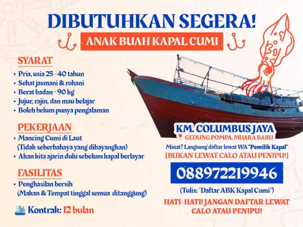 ABK Kapal Cumi Jakarta
