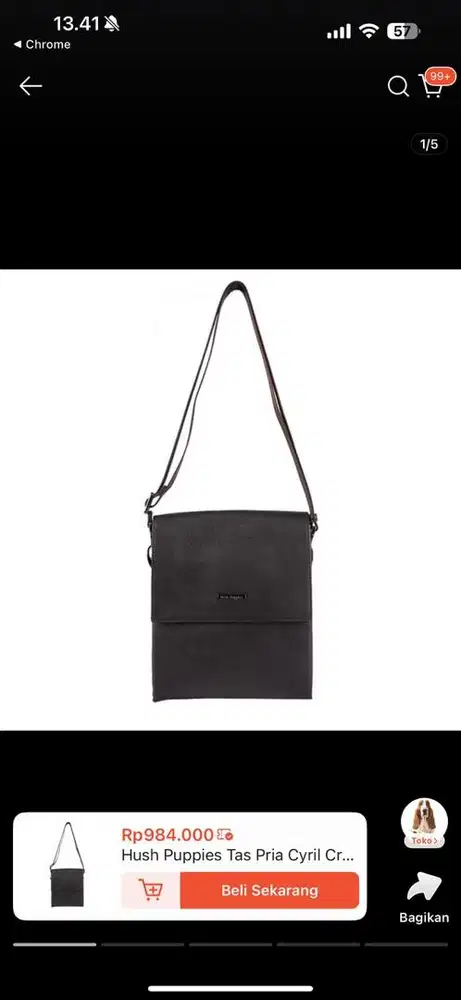 Hush Puppies Tas Baru Original