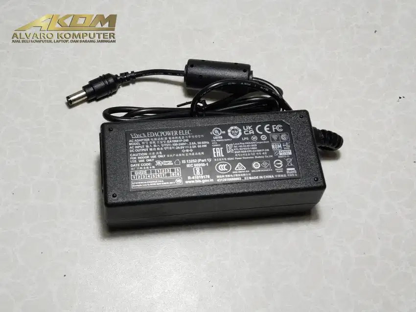 Adaptor Printer Barcode TSC 24Volt 2.5A Edacpower