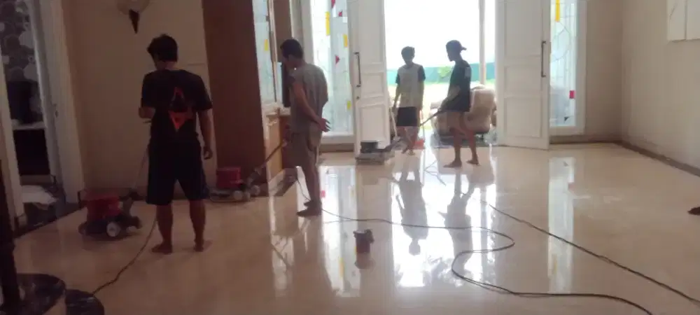 Jasa Poles Marmer Dan Pasang Lantai