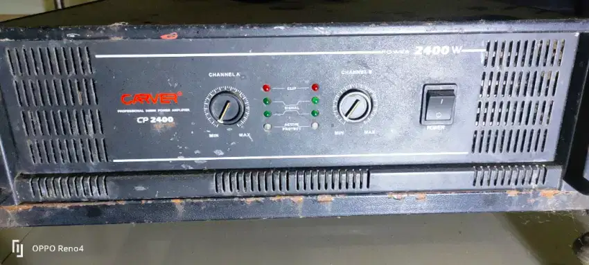 Dijual amplifier merk carver 2400watt