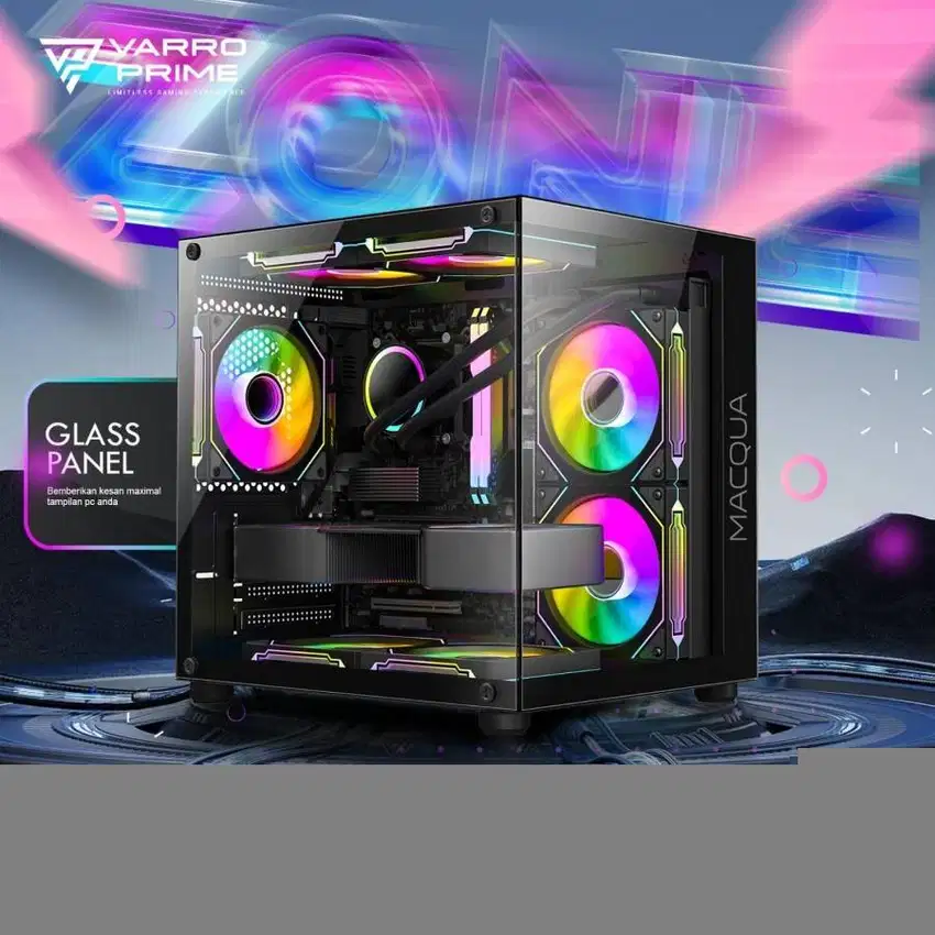 CPU Gaming edit i5 12400F Ram 16GB RGB SSD + VGA RTX 2060 6GB GDDR6