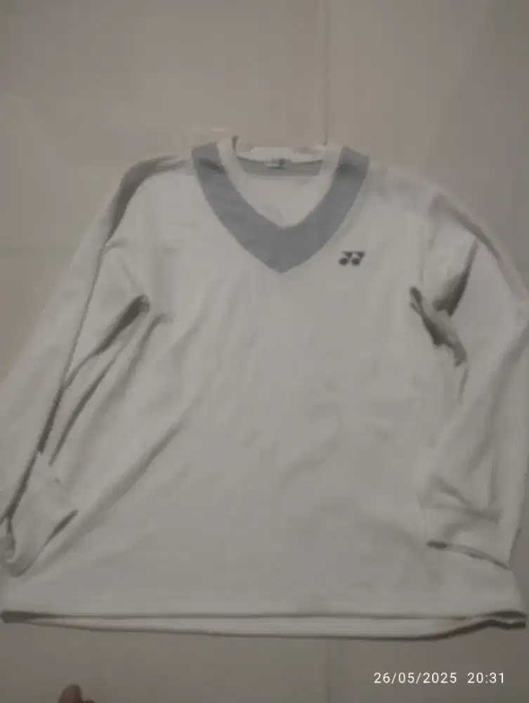 Sweater Yonex Putih XL bisa L