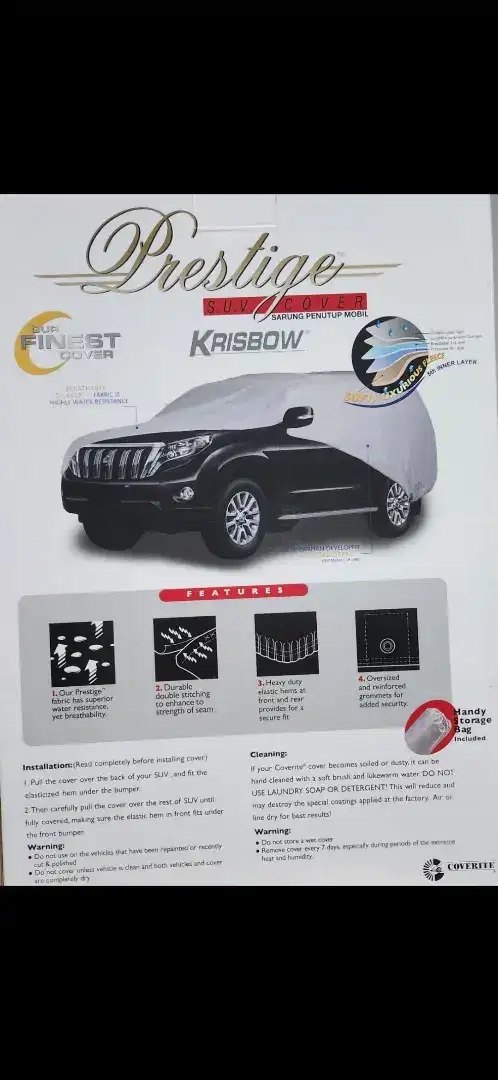 Sarung Penutup Mobil SUV Cover