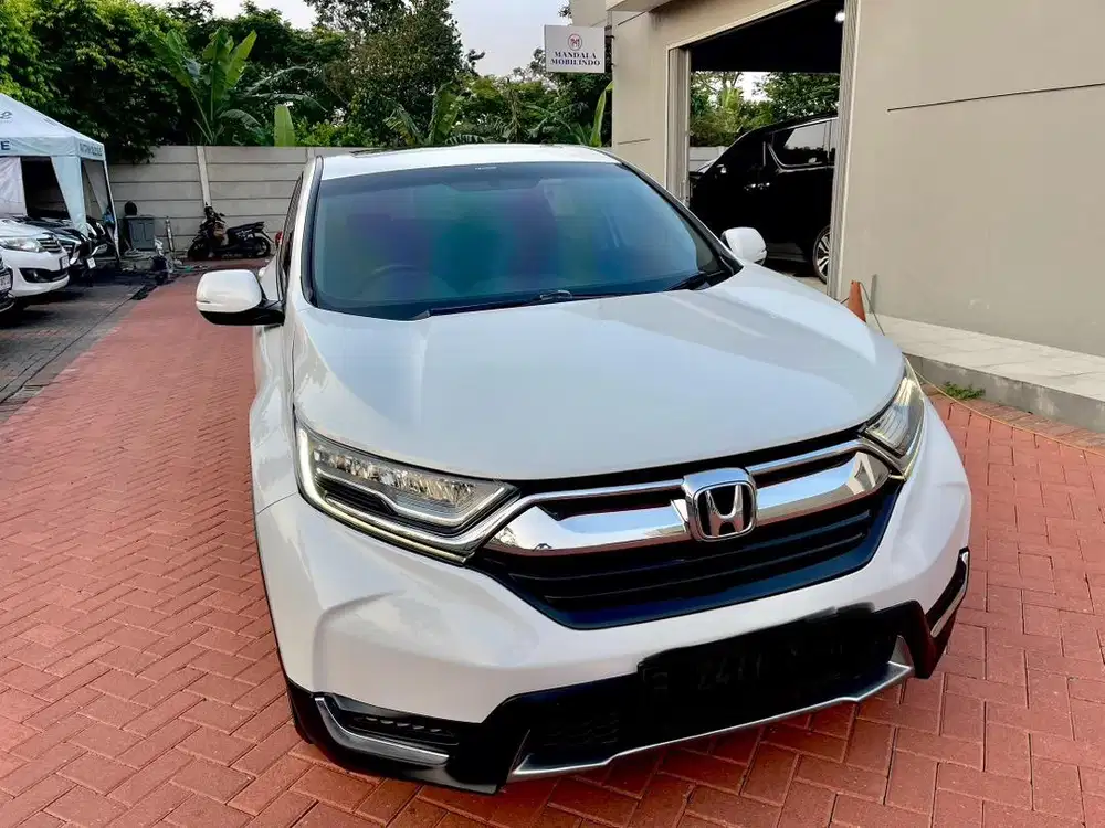 Honda CRV 1.5 turbo prestige 2020 AT white metallic