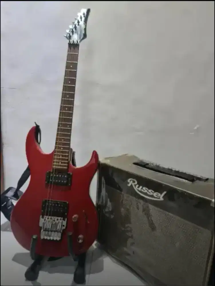 Electric Guitar Rockson Red Series