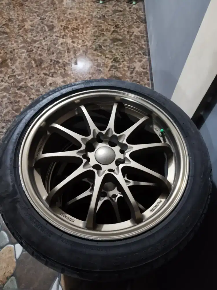 Velg dan ban R17 double pcd