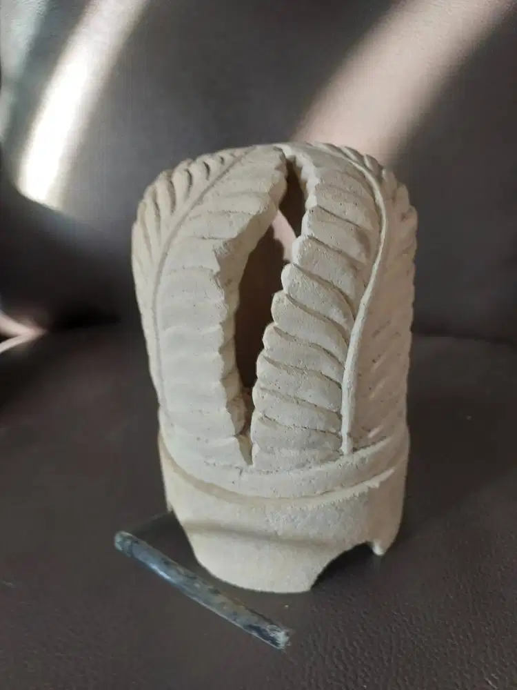 Lampu Hias Batu Alam ( lebar 10cm, tinggi 15cm)