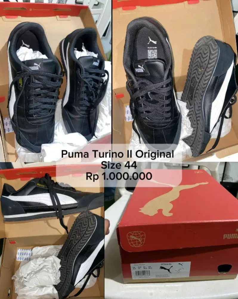 Sepatu Puma Turino II Original
