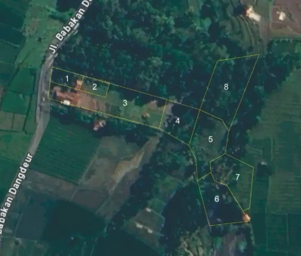 Jual Tanah pinggir jalan desa