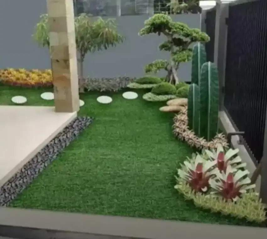 Pemasangan taman