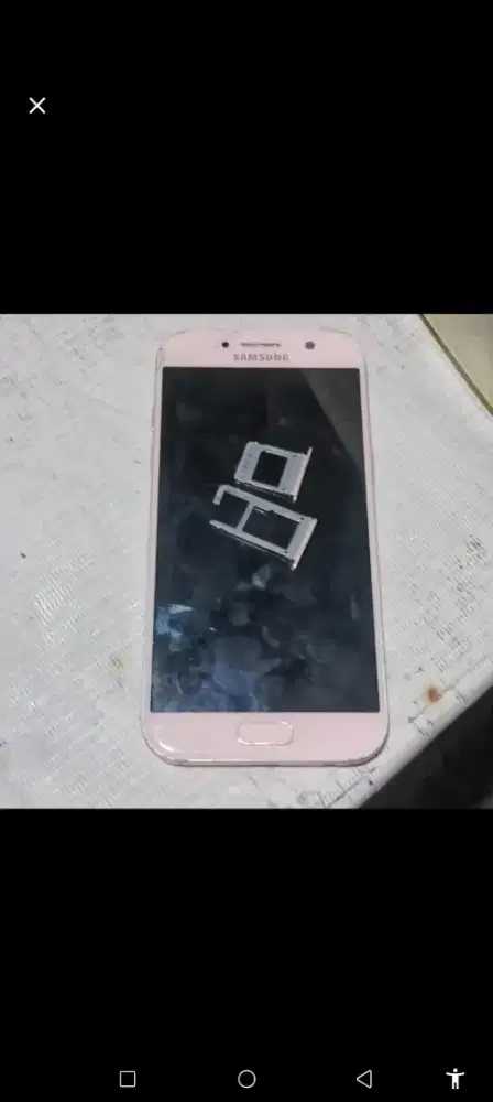 Samsung android th2017 A5 rusak getar ada bs tt bt