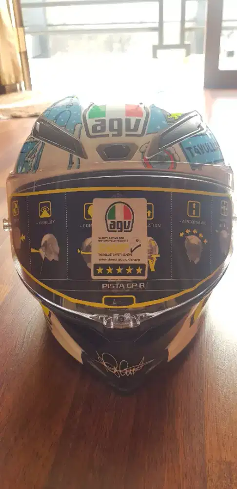 Helm AGV GP Pista GPR Tavullia 2017 ORIGINAL